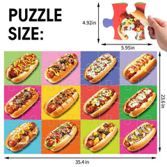 IFLOVE puzzle pieces being assembled to build hand-eye coordination