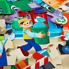 IFLOVE color-rich pieces help with cognitive skills and problem solving through hands-on activity.