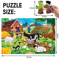 IFLOVE completed puzzle image: a large, immersive scene perfect for family play.
