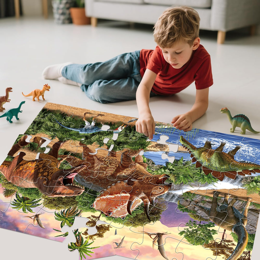 IFLOVE dinosaur puzzle makes a thoughtful gift for birthdays and holidays.