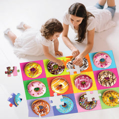 IFLOVE puzzle setup for parent-child time during interactive play
