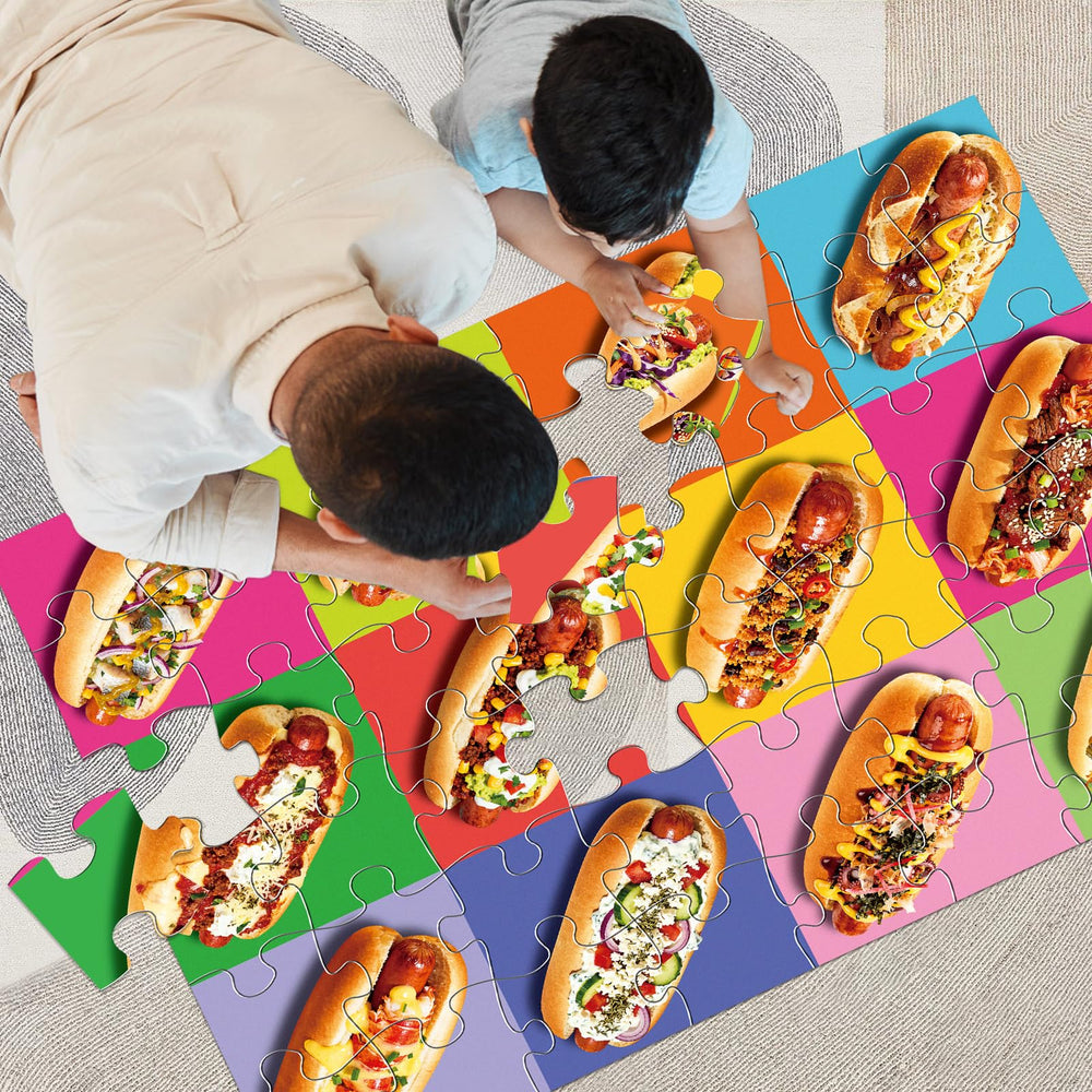 IFLOVE puzzle set supports early learning with shapes and colors