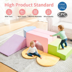 IFNOW climbing toys yellow folding pad right for versatile play surfaces