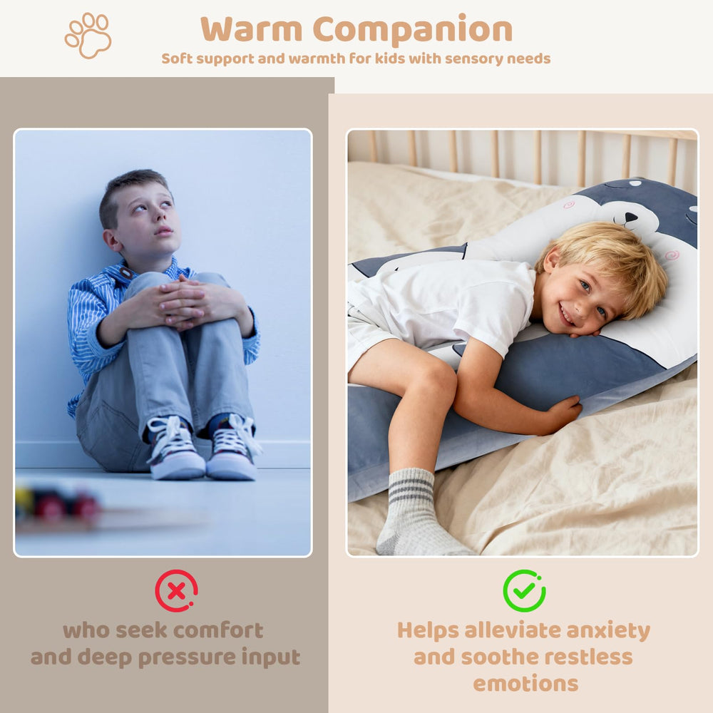 IFOYO 43-inch design suits sleep, movie time, and study breaks