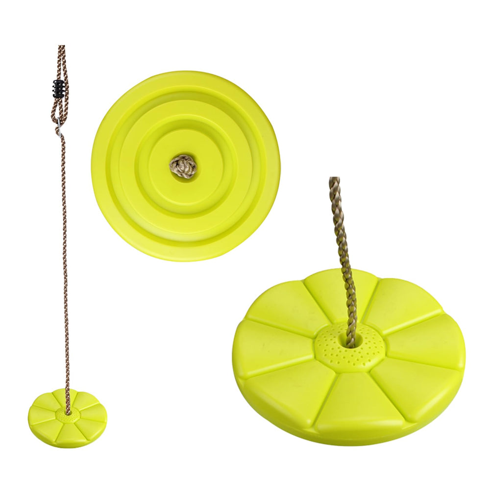 IFoyo Tree Swing Disc round seat yellow for safe outdoor play