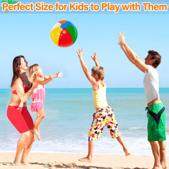 Vivid iGeeKid beach ball colors for lively pool games and group play.