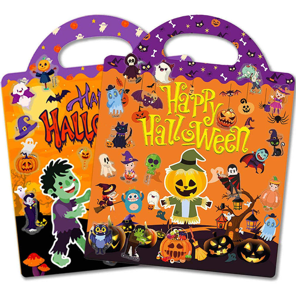 iGetooy halloween-sticker-book-cover: kid-friendly on-the-go fun