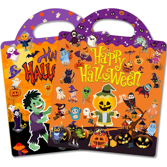 iGetooy halloween-sticker-book-cover: kid-friendly on-the-go fun
