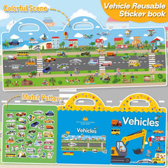 iGetooy igetooy-reusable-stickers-pvc-material: high-quality PVC stickers resist wear and tears.