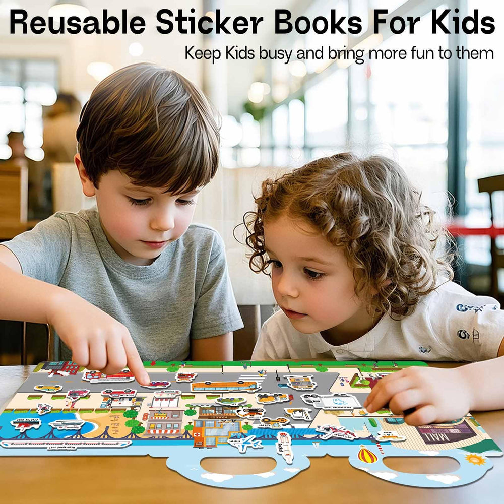 iGetooy jelly stickers animals theme stick to smooth surfaces for mess-free fun