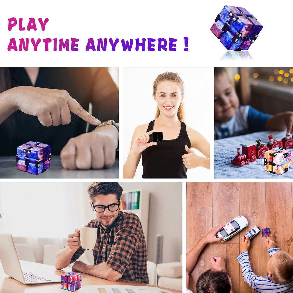 IGINOA Infinity Cube eight-piece design offers varied fidget options.