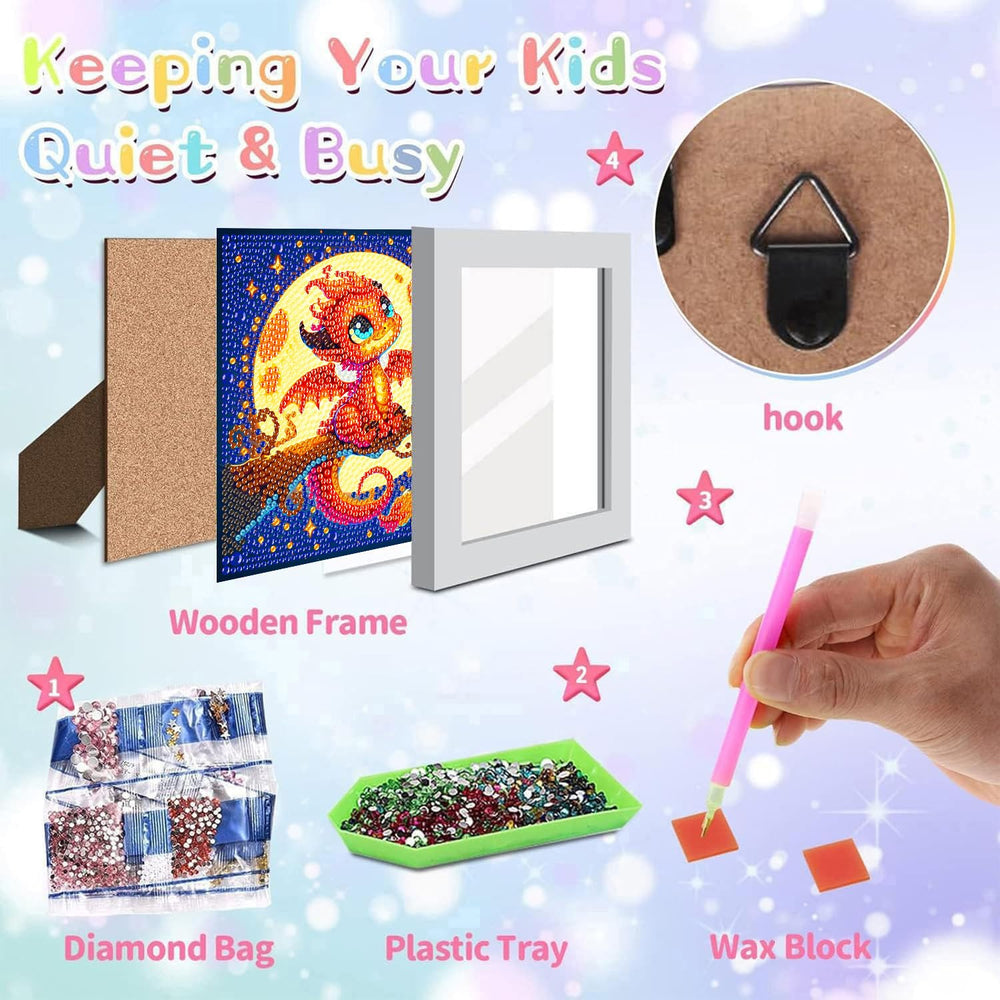igoodom beginner-friendly-diamond-painting-dots provides clear guides for steady progress.