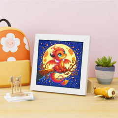 igoodom small-diamond-painting-canvas offers a pre-printed surface for easy crafting.