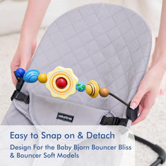 iGRATENS compatibility with Bliss and Balance Soft bouncers, easy installation.