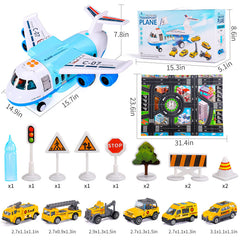 ihaha spray airplane toy lights and sound buttons enhance interaction
