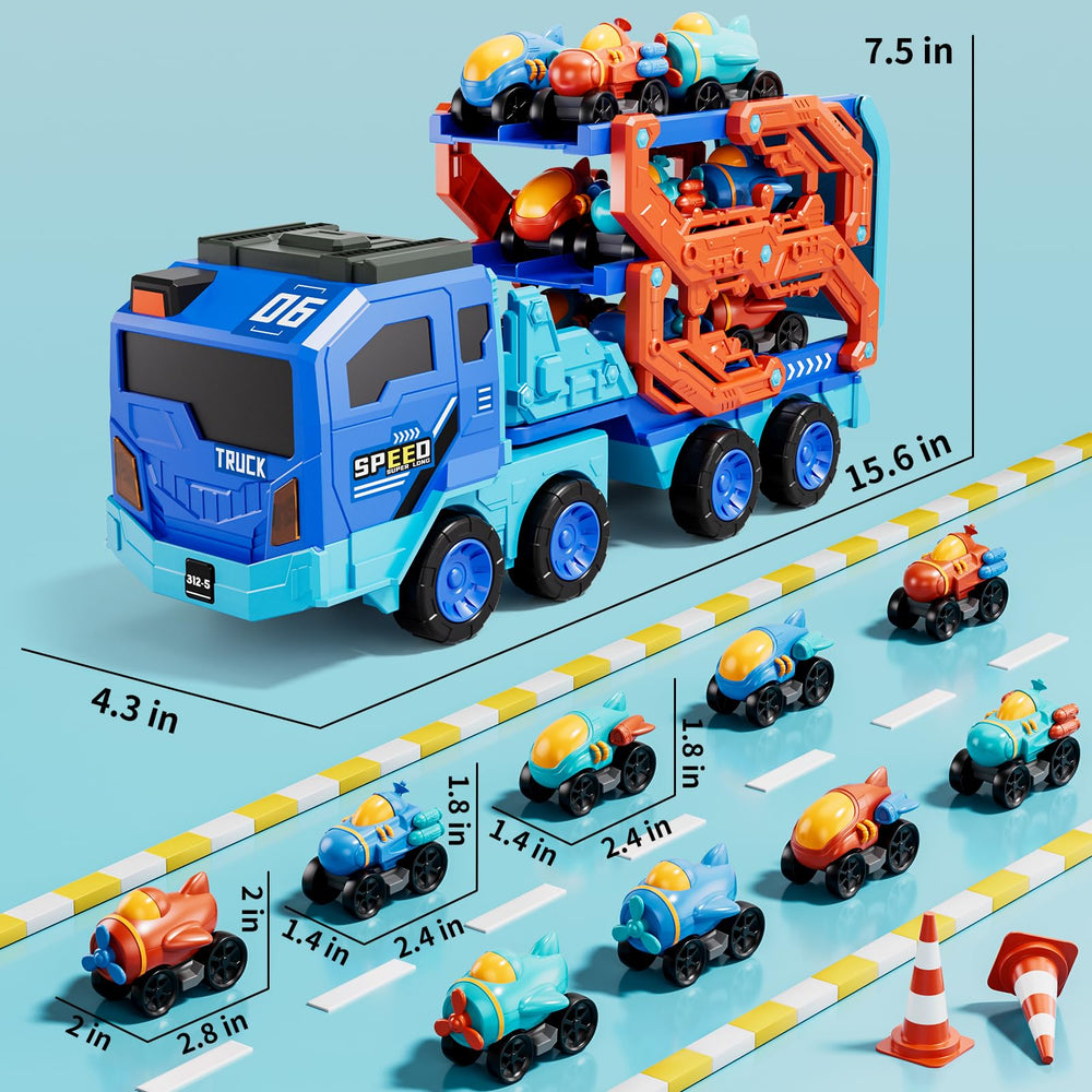 ihaha tracks and 9 race cars storage keeps play tidy and ready