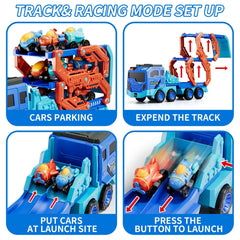 ihaha two-launchers racing action promotes competitive, cooperative play