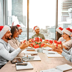 Iioscre Santa hat gift-ready packaging, perfect for gifting.