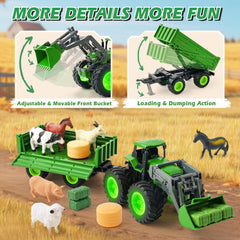 IJIGU farm accessories with animals boosts storytelling and role play.