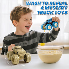 IJIGU trucks use non-toxic paint for safe and vibrant color reveals during play.