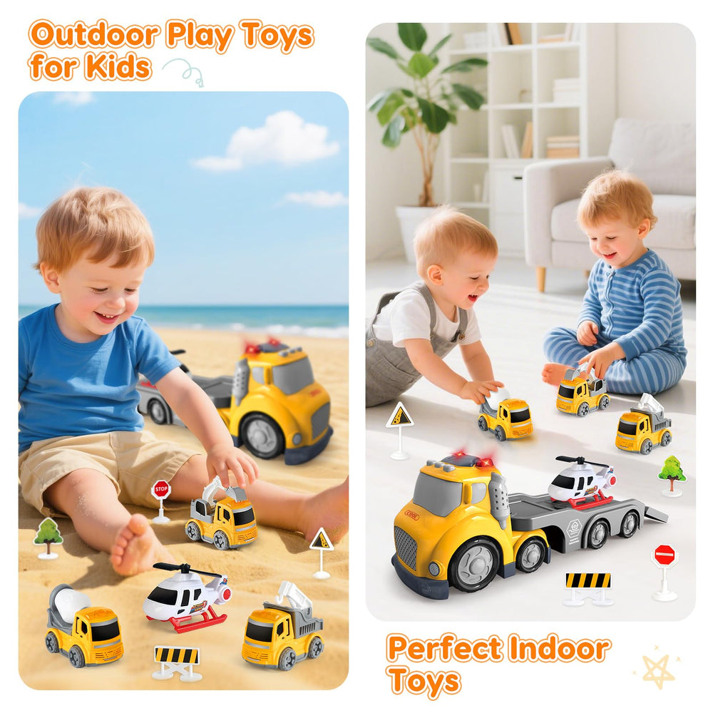 IJIGU helicopter toy offers aerial storytelling on the construction site