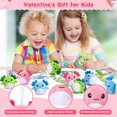 IJIGU valentines card design B front features pastel hue