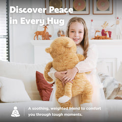 IKASA huggable plush companion suitable for sleep and reading.