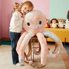IKASA side-view of the 30-inch plush highlighting its presence.