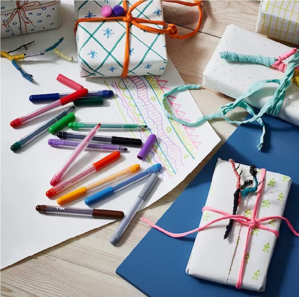 I-K-E-A MÅLA pen cap helps keep ink fresh for longer drawing sessions