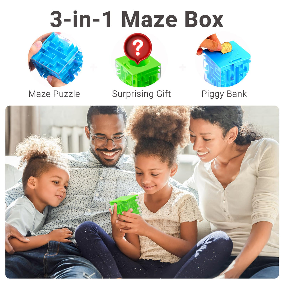 ikeelo Money Maze Box green design promotes engagement and hands-on problem solving