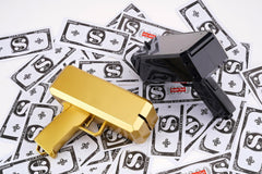 IKJNMLP money gun with clear top to show loaded bills