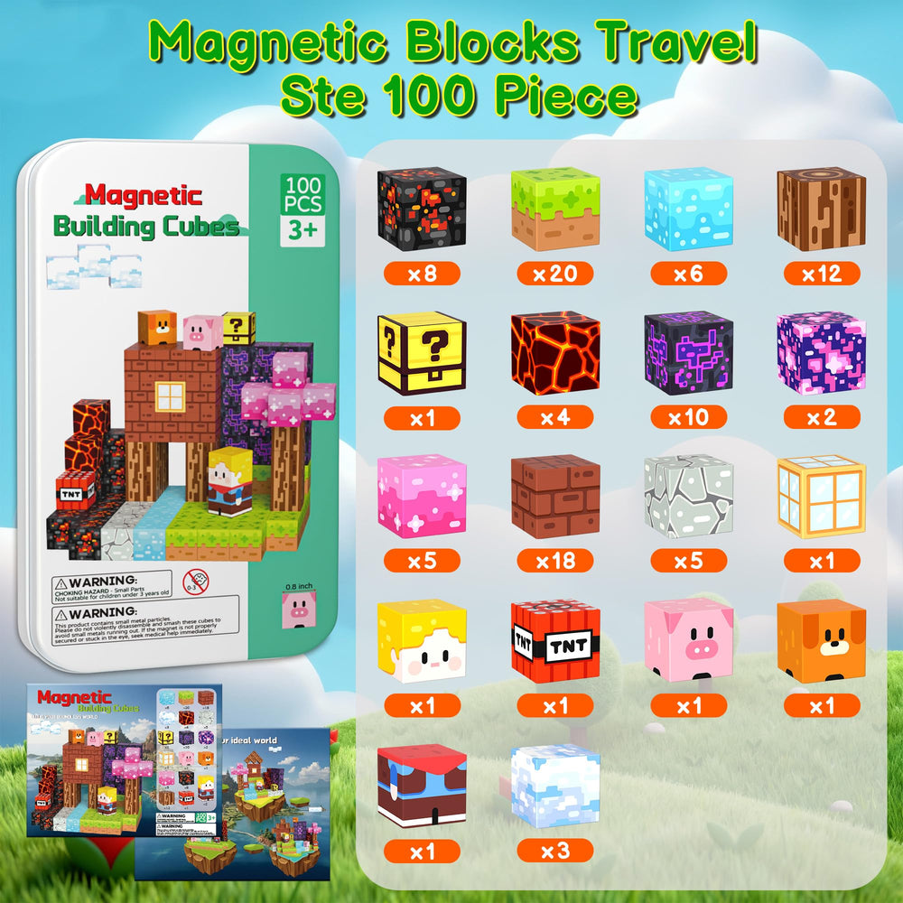 iLacven Magnetic Blocks make a versatile gift for curious kids