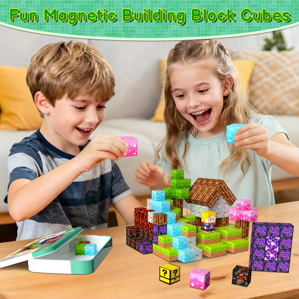 iLacven compatible with other 0.8 inch cube sets to expand play