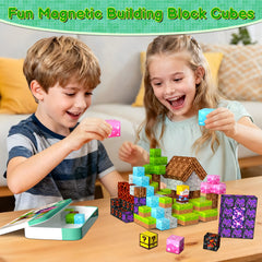 iLacven compatible with other 0.8 inch cube sets to expand play