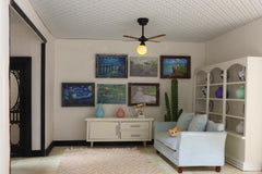 iland dollhouse frame metal-look finish gives a premium, authentic feel.