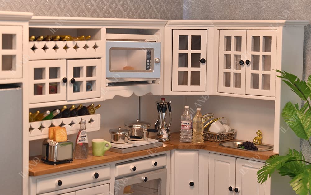 iLAND refrigerator detail for organized mini food storage
