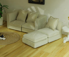 iland eco packaging protects miniature furniture during shipping and reduces waste