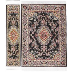 iLAND miniature area rug weave adds realistic texture to dollhouse scenes.