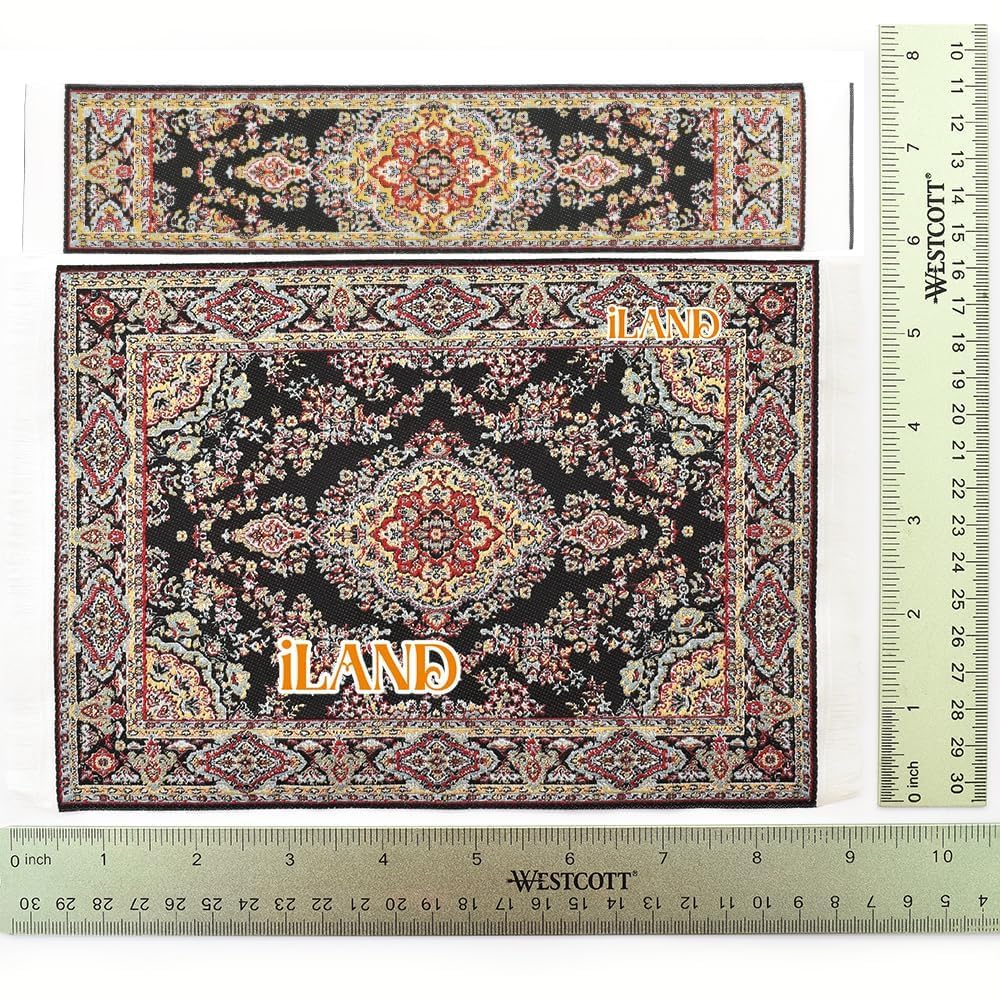 iLAND rug table runner use creates elegant mini-dining scenes.