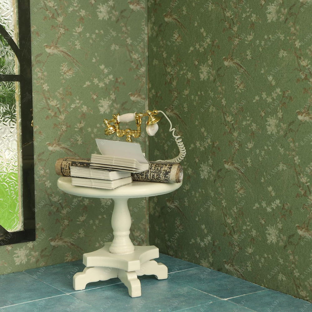 iland dollhouse wallpaper 1:12 scale designs inspire creative DIY projects