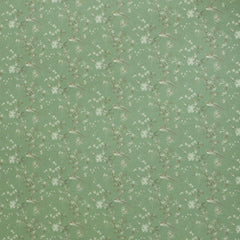 iland dollhouse wallpaper forest sage tone adds calming depth to miniature rooms