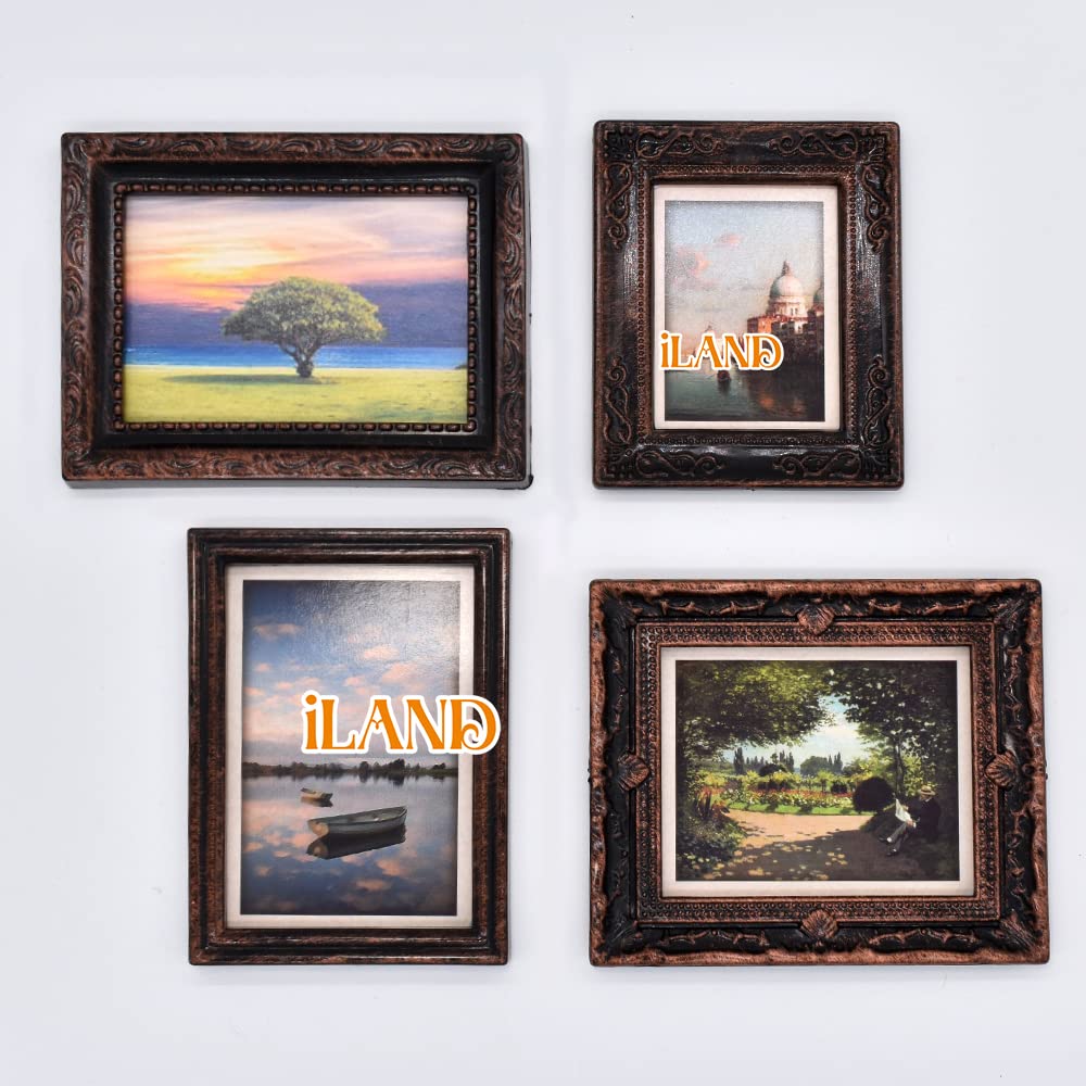 iland Tipsy Season artwork adds whimsy to a dining room miniature
