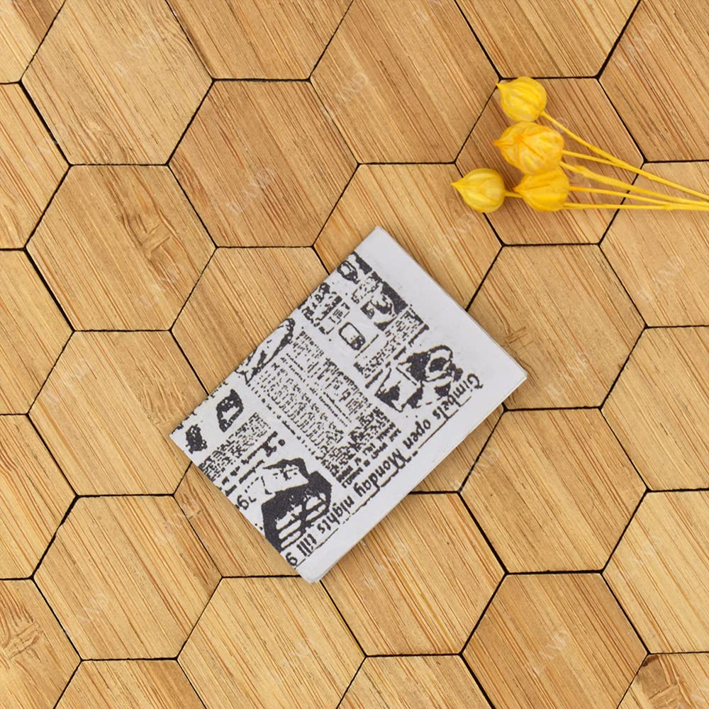 Iland packaging protects fragile dollhouse flooring during shipping.