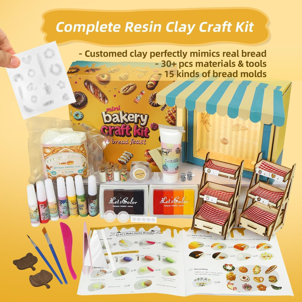 iland resin clay texture closeup shows realistic baked goods for detailed miniatures.