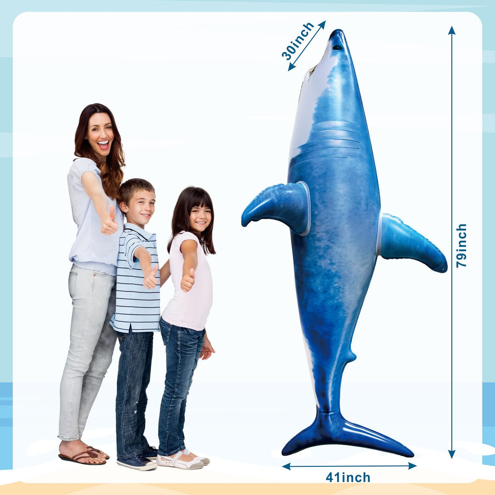 ILEISURELY shark party decor at birthday events adds playful ocean vibes.