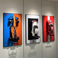 iLuane Display Wallboard assembly kit enables quick, tool-free setup for showroom-ready presentation.