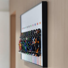 iLuane PVC surface keeps colors vivid for collectors