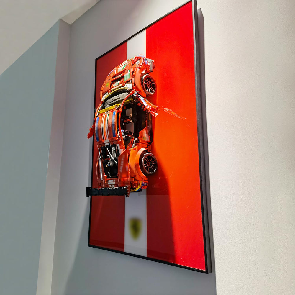 iLuane display wallboard portable design lets you move your model car