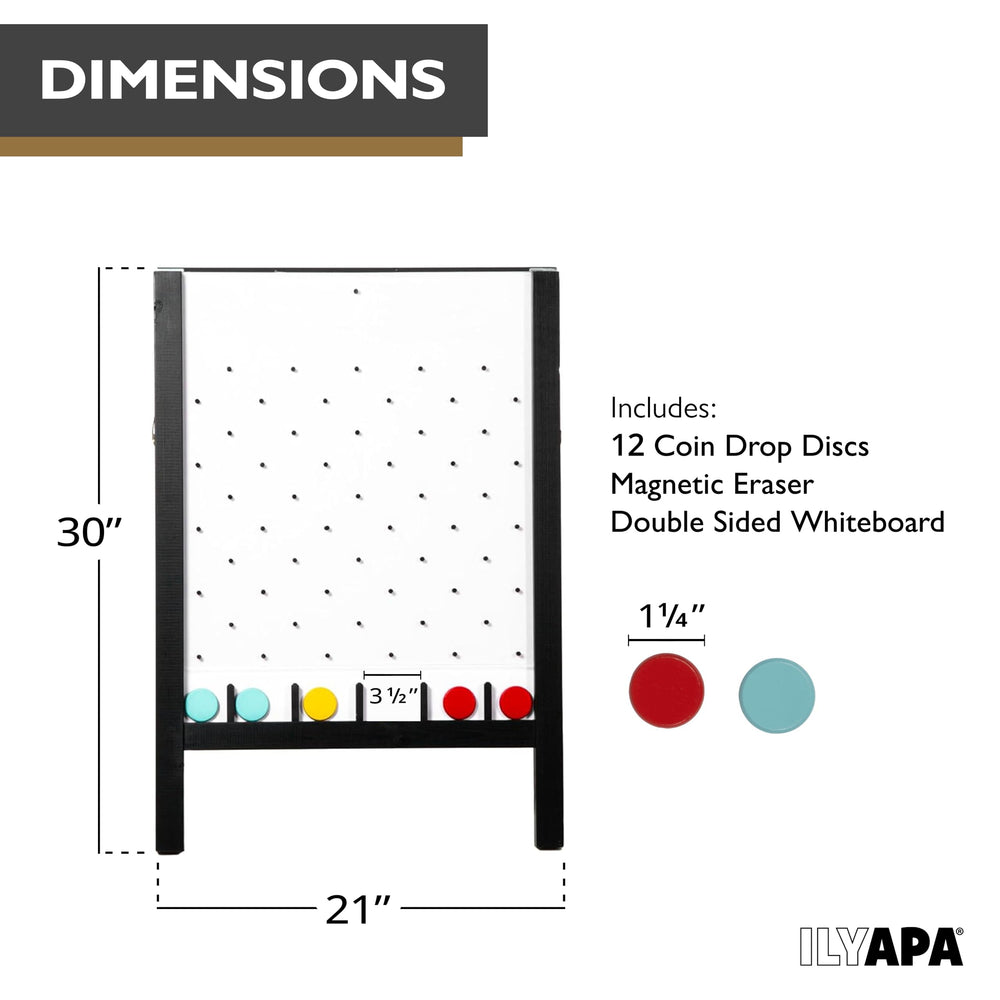 Ilyapa board double-sided display drawing attention and attendees.
