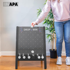 Ilyapa Board Large Prize Drop Game wooden frame enhances visibility and durability.